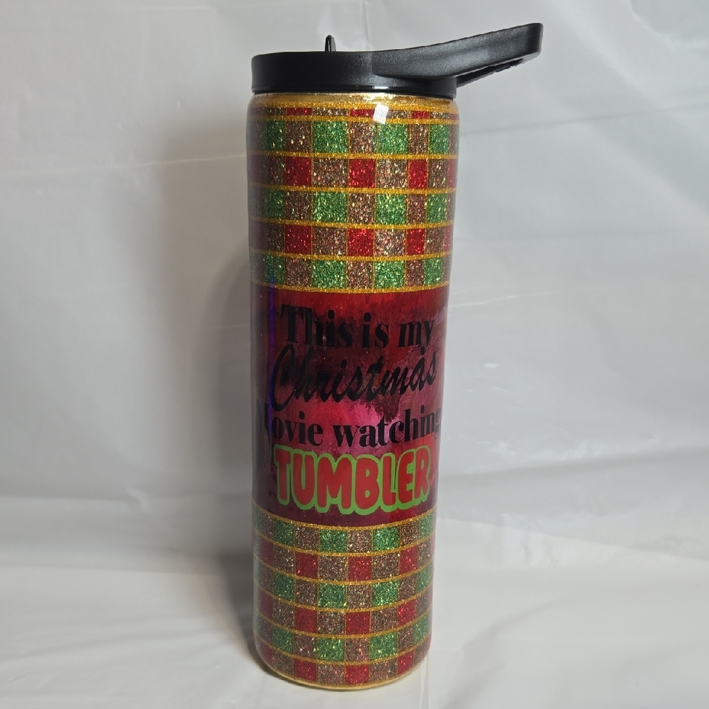 30oz Plaid Christmas Tumbler